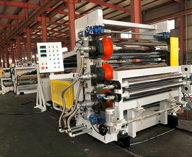 PET non drying sheet production line